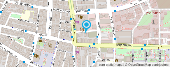 מפת הגעה אל קפלן צבי