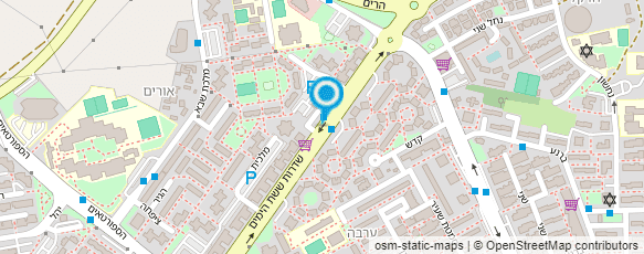 מפת הגעה אל פינת חמד- זגגי אבי