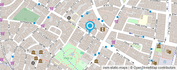 מפת הגעה אל קרור לוינסקי מפת הגעה אל קרור לוינסקי