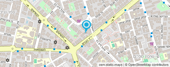 מפת הגעה אל פרופ' הראל ליאורה