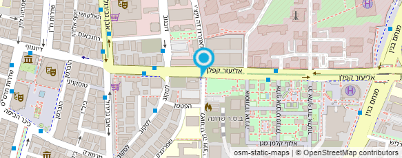 מפת הגעה אל ד"ר אלעד עקיבא