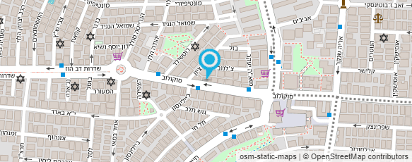 מפת הגעה אל כדורי יוסף