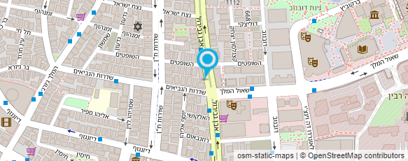 מפת הגעה אל בר דניאל