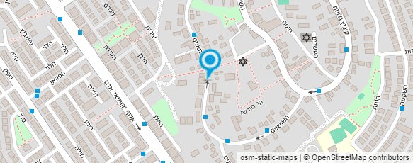 מפת הגעה אל עמירה מאיר