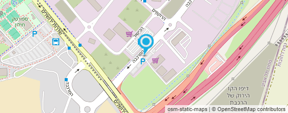 מפת הגעה אל "הידרוליקס" חולון