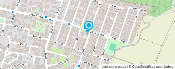 מפת הגעה אל מוניות מזכרת בתיה