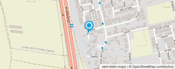 מפת הגעה אל מעון מרגלית דובדבן