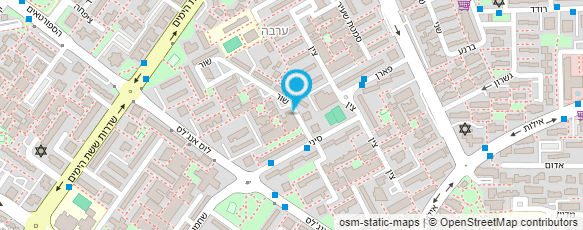 מפת הגעה אל "שרות יש"