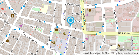 מפת הגעה אל אנחנו כאן