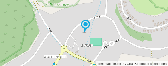 מפת הגעה אל טנדט-אושרוביץ עמיקם