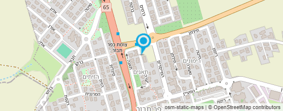 מפת הגעה אל קרניאל עופר