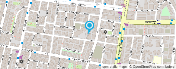 מפת הגעה אל המקום של רונן