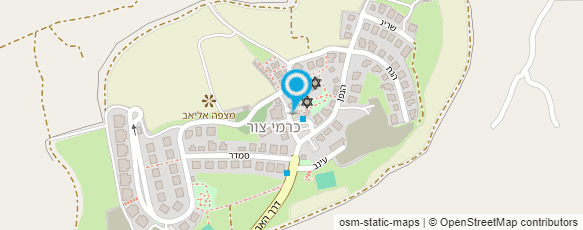 מפת הגעה אל כרמי צור