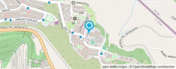 מפת הגעה אל הר-גילה