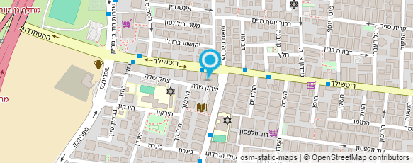 מפת הגעה אל סיפריה עירונית