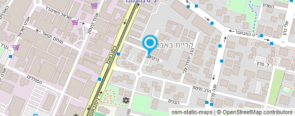 מפת הגעה אל רוזין הרב יעקוב