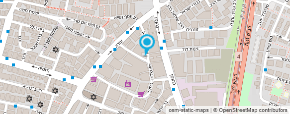 מפת הגעה אל דאון טאון