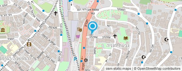 מפת הגעה אל תפוז תקשורת