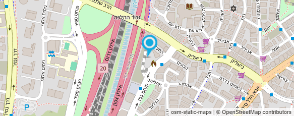 מפת הגעה אל אלרון ניהול והחזקות בע"מ