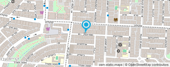 מפת הגעה אל סלון יוסי וסאשקה