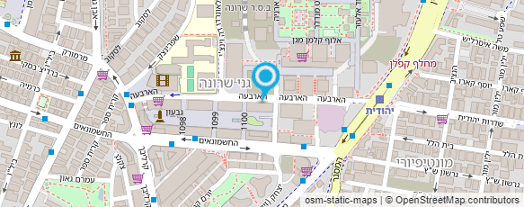 מפת הגעה אל מועדים יוסף