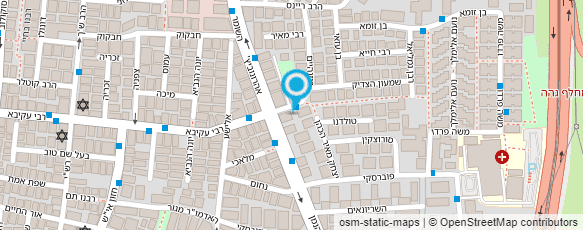 מפת הגעה אל רבינוביץ' האדמו"ר הרבי יצחק יעקב מביאלא