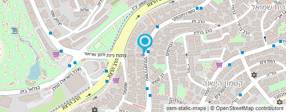 מפת הגעה אל רפ אורי נוט'