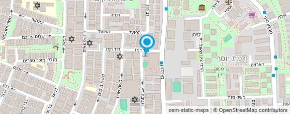 מפת הגעה אל מספרת בני