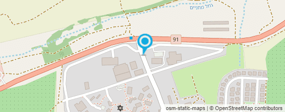 מפת הגעה אל אורחן - קיבוץ מחניים