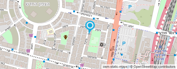 מפת הגעה אל פרופ' חייצ'יק ס.