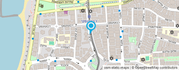 מפת הגעה אל ד"ר גלר ברנשטיין כרמי