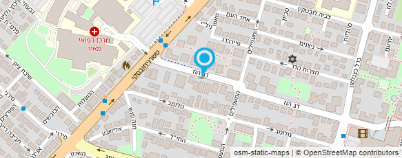 מפת הגעה אל פרופ' כהן אילן