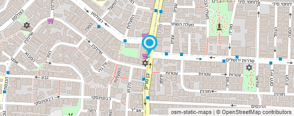 מפת הגעה אל ליברמן קובי