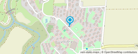 מפת הגעה אל בית-זרע