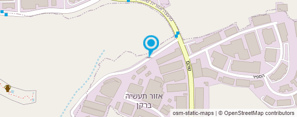 מפת הגעה אל טכנופח בע"מ