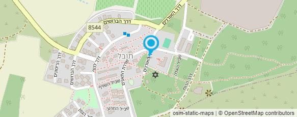 מפת הגעה אל מרכז סמינרים תובל