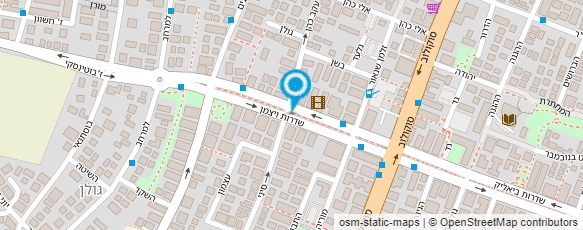 מפת הגעה אל שרון לואיזה ועודד