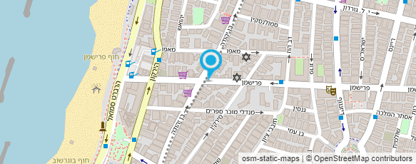 מפת הגעה אל בלו-שופ