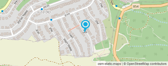 מפת הגעה אל בית דניאל