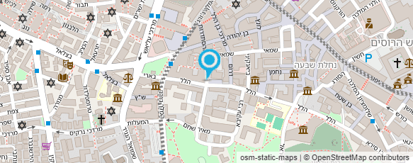 מפת הגעה אל משרד לקליטת עלייה-המוקד הכללי