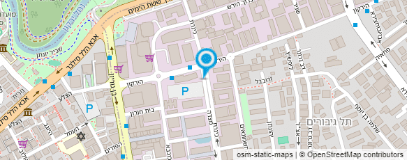 מפת הגעה אל פרופ' מושקוביץ מנחם