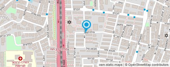 מפת הגעה אל סולומני דוד