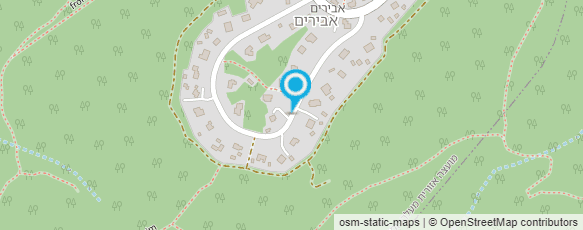 מפת הגעה אל אבירים - אווירה כפרית בגליל