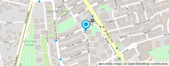 מפת הגעה אל ג'ואן ירון קופירייטינג באנגלית