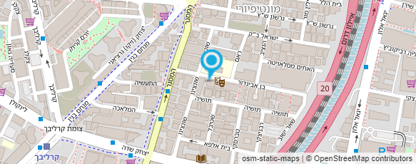 מפת הגעה אל שושי ואודי הפקת פרסומות בע"מ