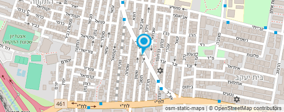 מפת הגעה אל ציוני יעקב