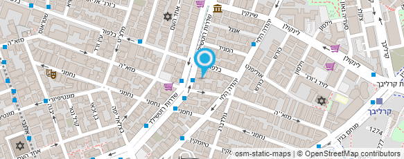 מפת הגעה אל עמותת נמוכי קומה ע.נ.ק