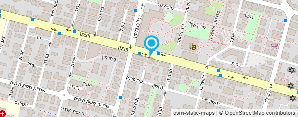 מפת הגעה אל כללית סמייל