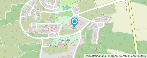 מפת הגעה אל כישור