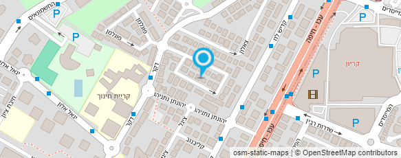 מפת הגעה אל קיש הנדסה-יזרעאל קניאל